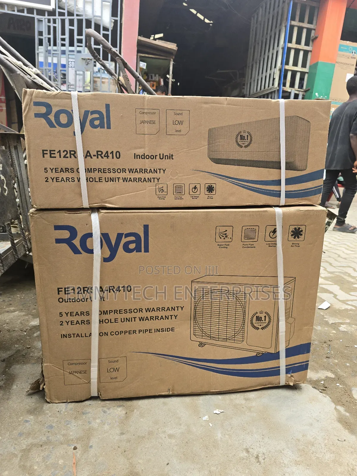 Royal 1.5hp Inverter Air Conditioners With Warranty