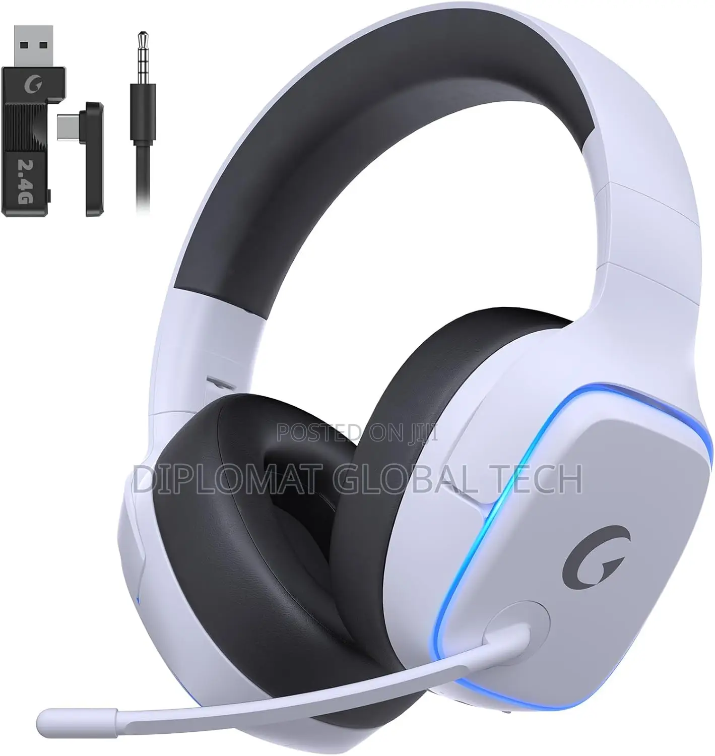 Captain 780 Wireless Gaming Headsets for Ps5,4, Pc, Switch With Ancmic