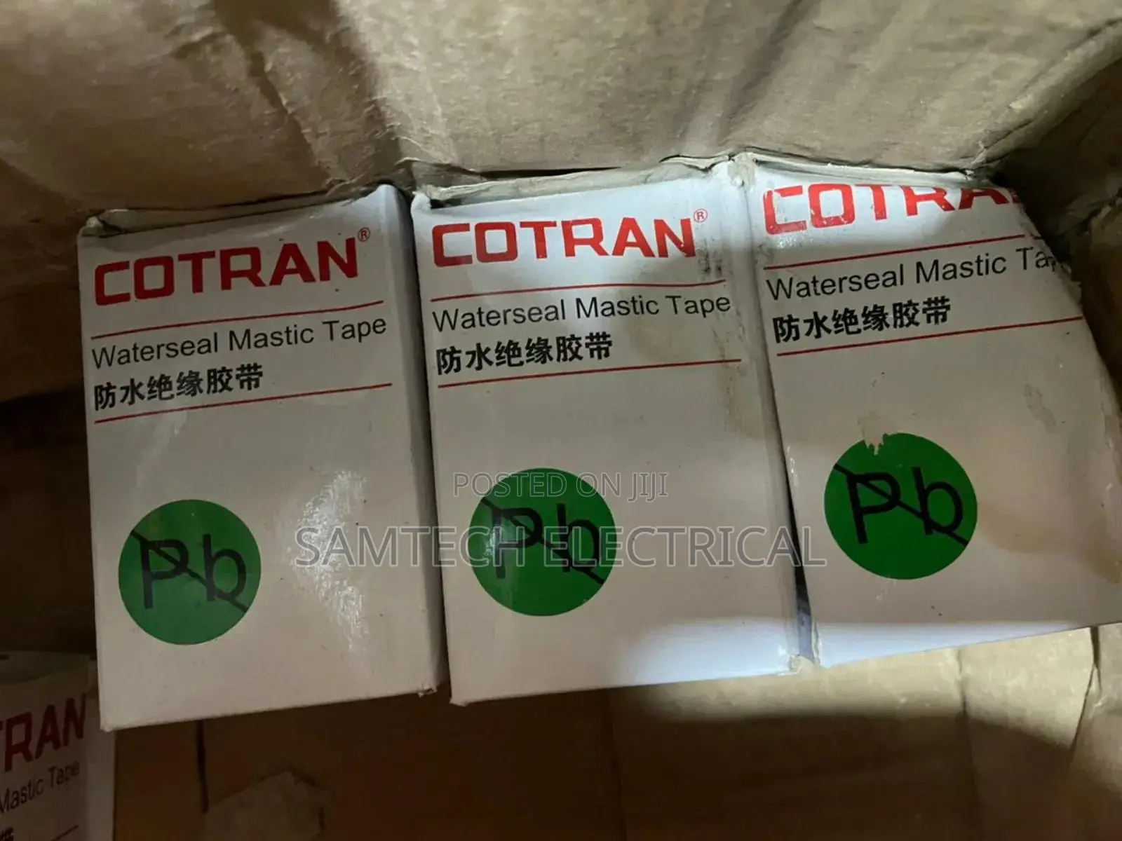 Water Seal or Masking Tape Cotran