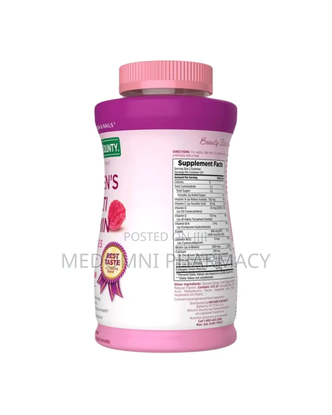 Nature’S Bounty Women’S Multivitamin Gummies With Collagen