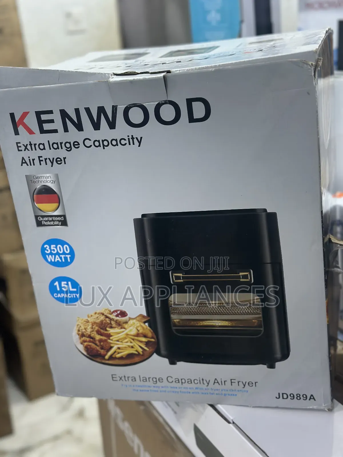 Kenwood 15 Liters Air Fryer - Large Capacity, Powerful and Efficient