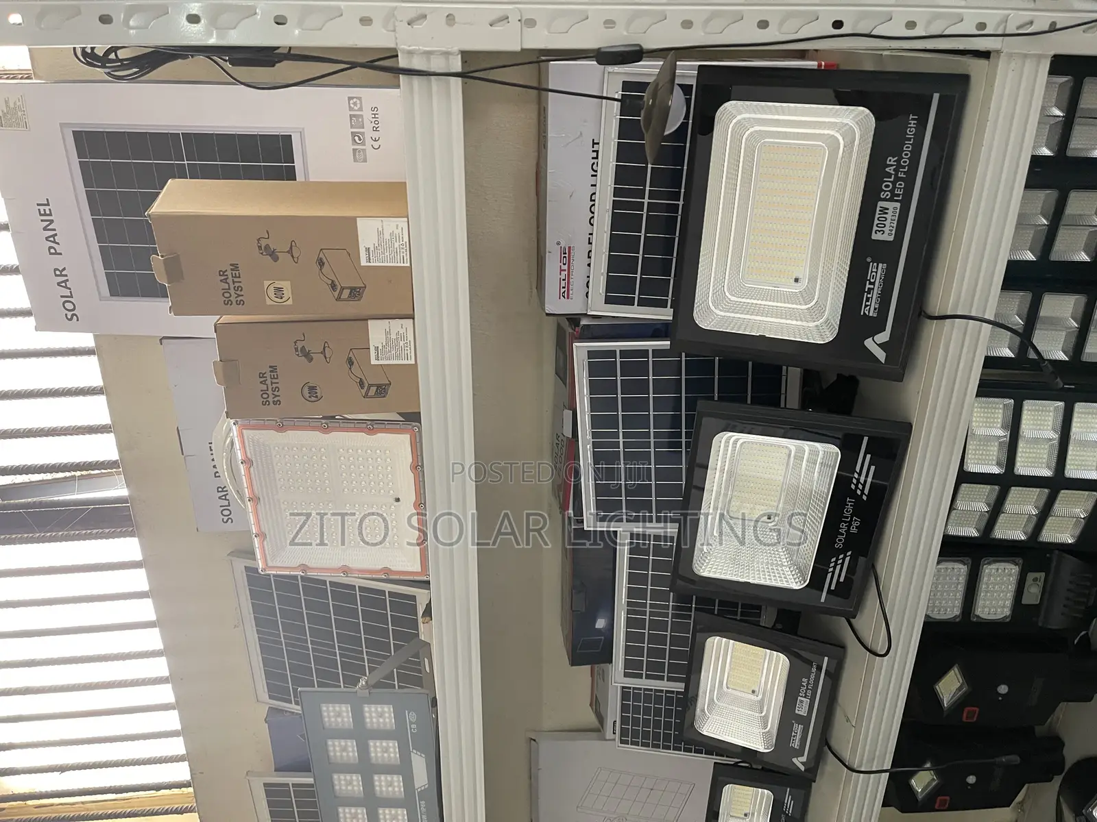300w Alltop Solar Street Light