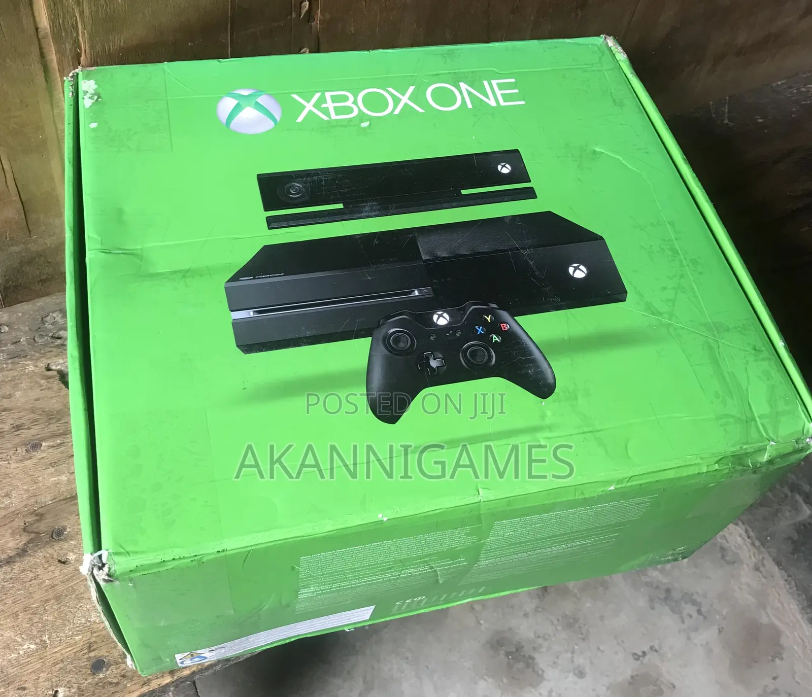 Uk Used Open Box Xbox One – Complete Set With Kinect Headset