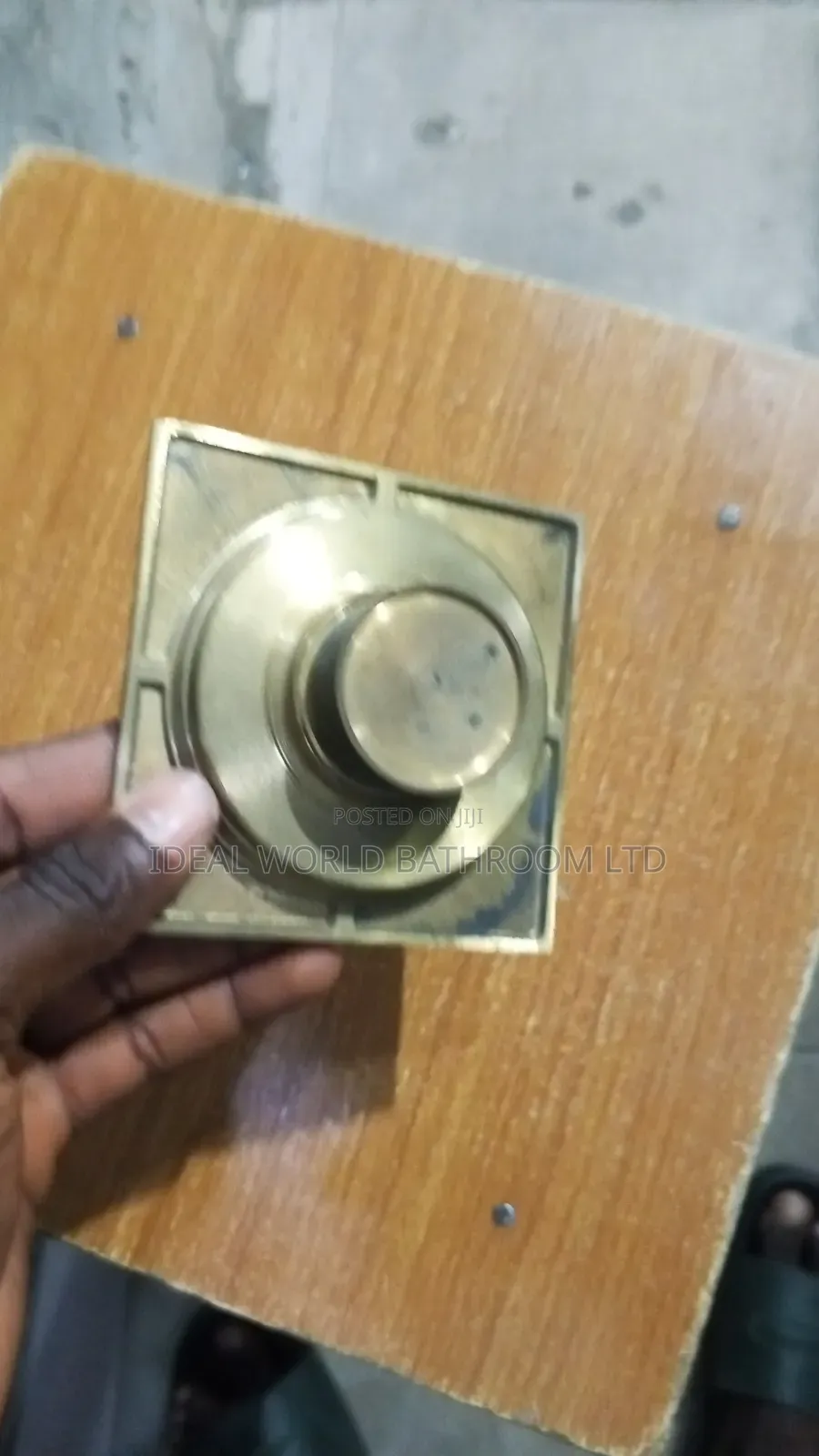 10*10 Gold Floor Drain