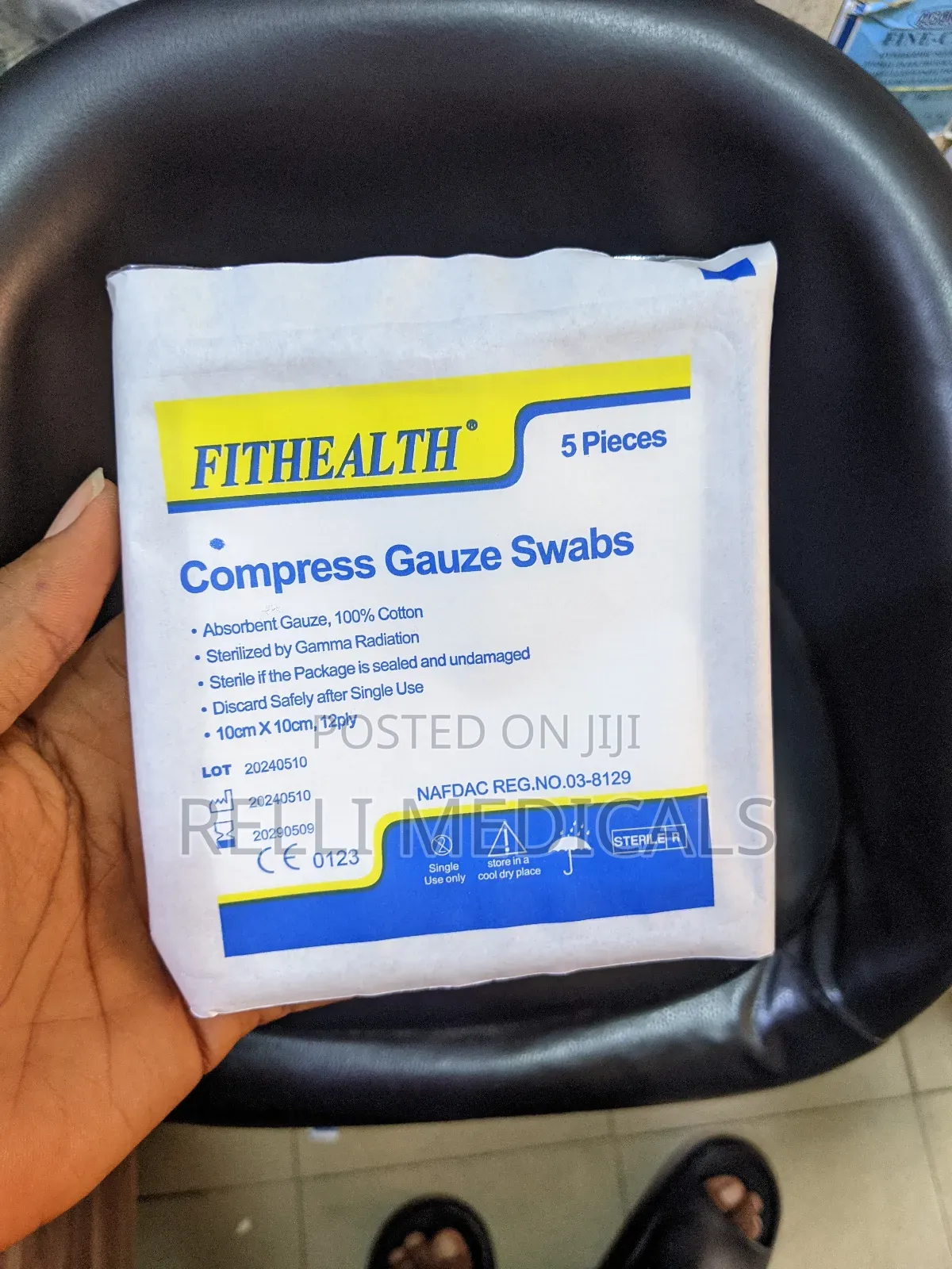 Compressed Guaze Swabs