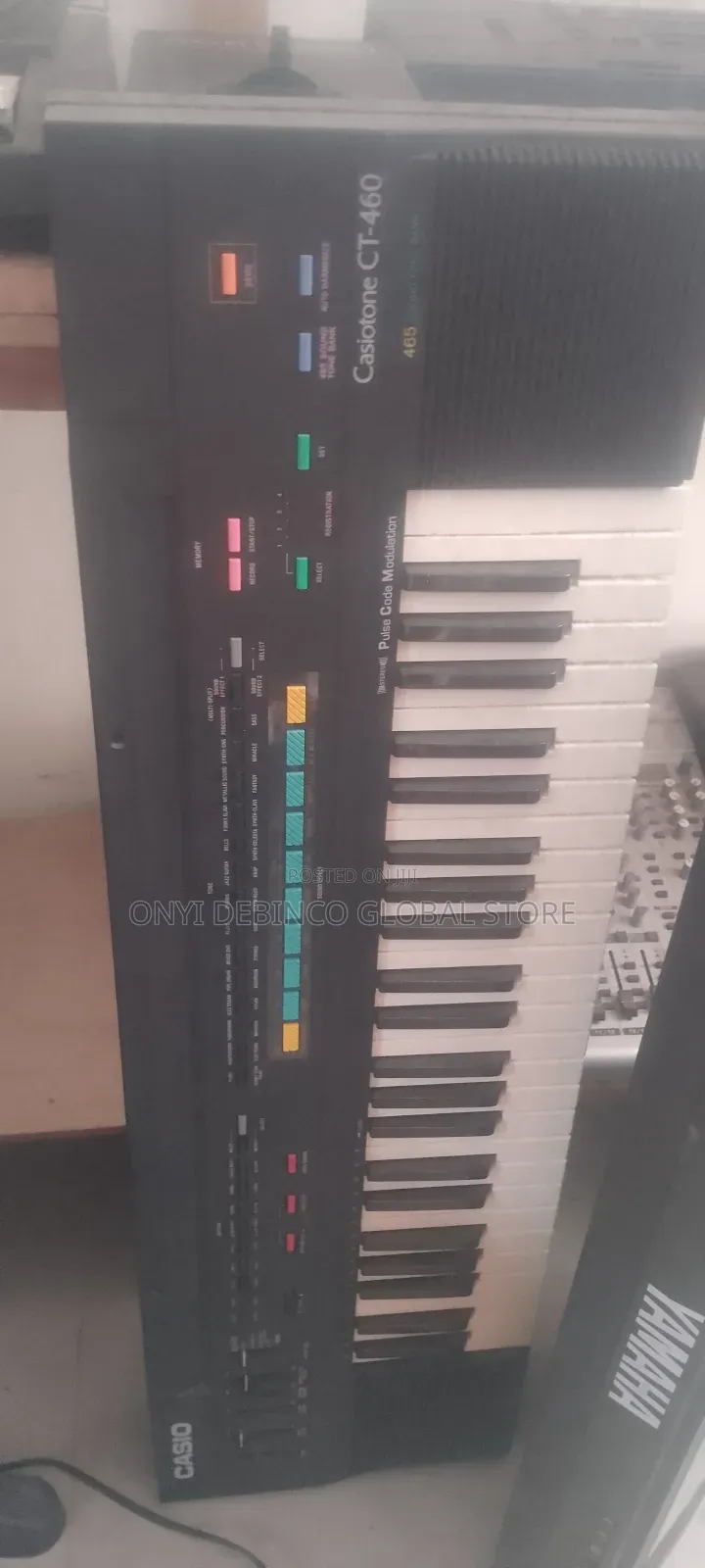 Professional Casio Casiotone Ct-460 Keyboard Piano Uk Used