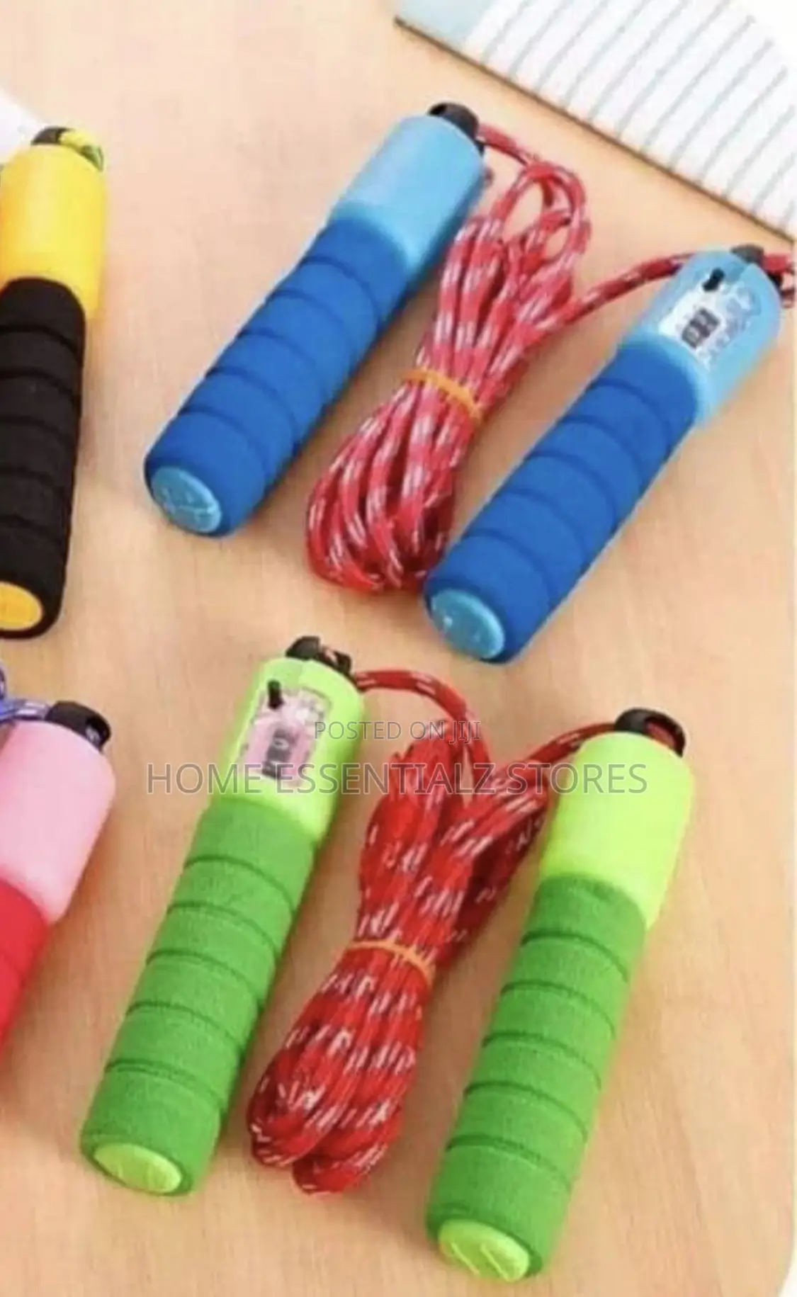 Skipping Rope With Non-Slip Grip Handles