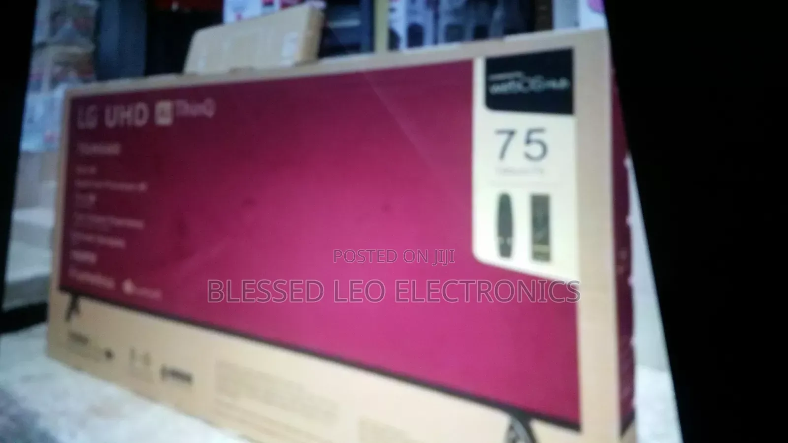 Lg 75 Inches Smart Android Cloud Tv