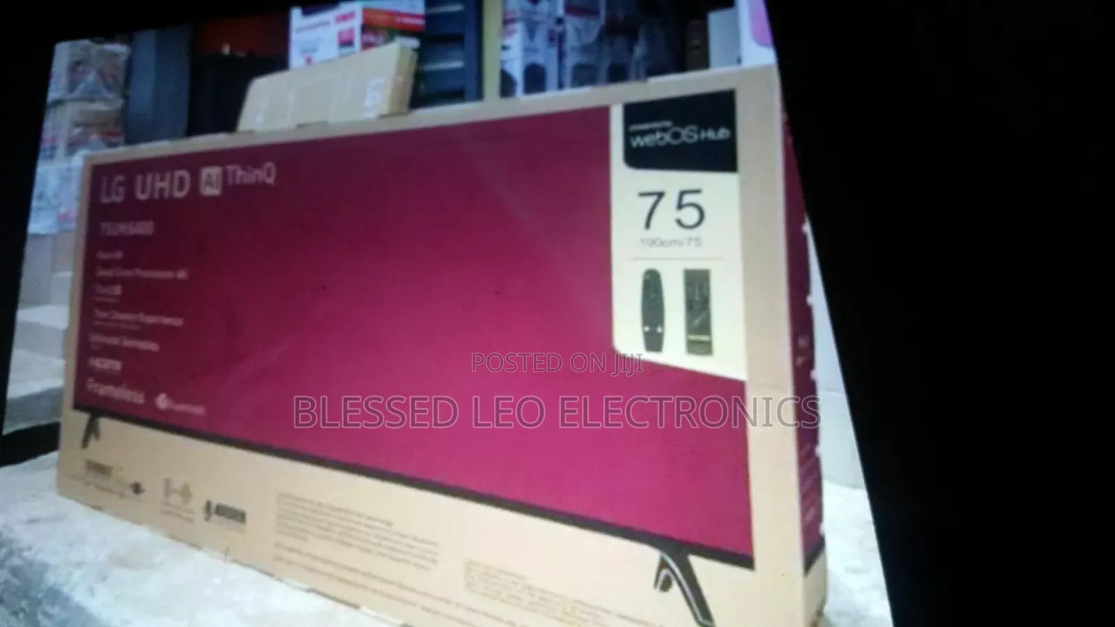 Lg 75 Inches Smart Android Cloud Tv