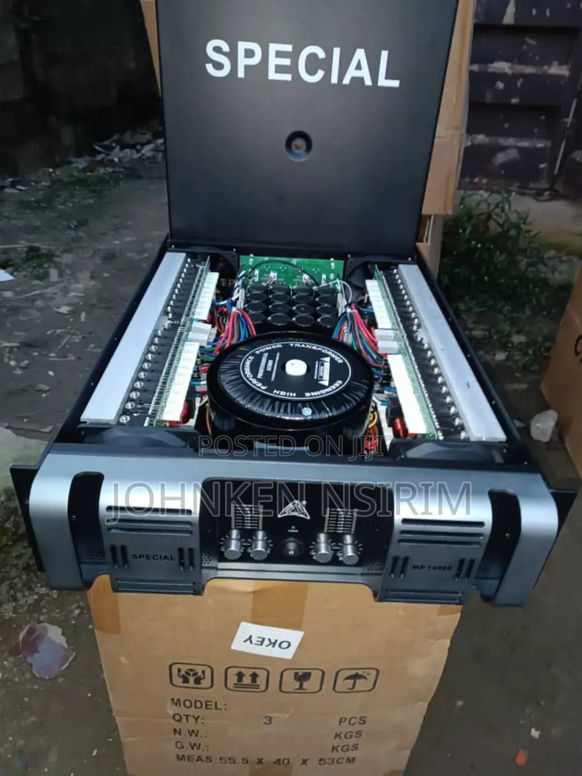 Original Mp 14,000 4in 1 Channels Special Amplifier