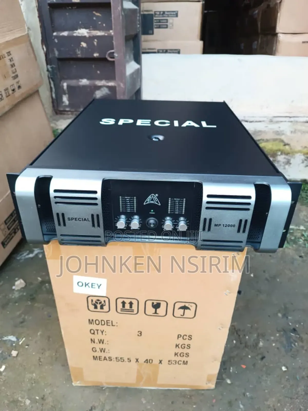 Original Mp 12,000 4in1 Channels Special Amplifier