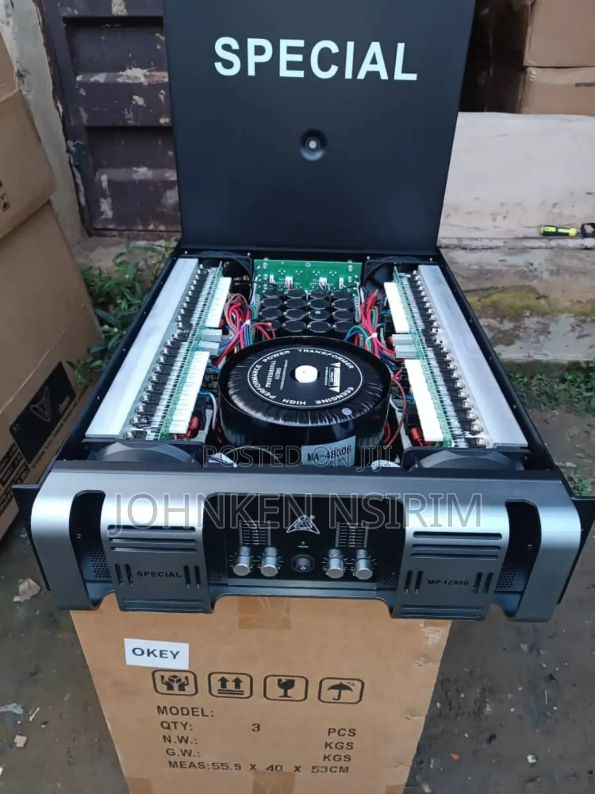 Original Mp 12,000 4in1 Channels Special Amplifier