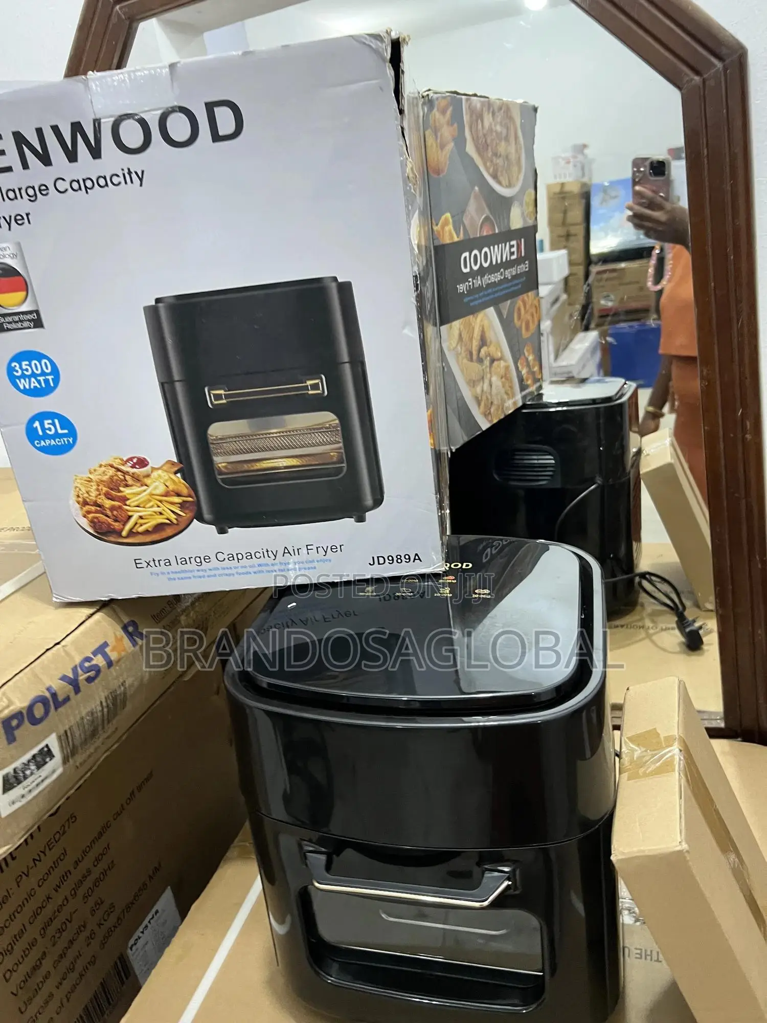 Kenwood Jd989a 15l Fryer for Fast, Healthy Meals