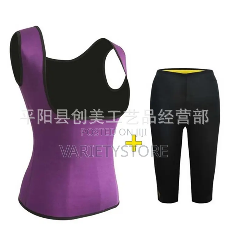 Hot Shapers Neoprene Women Slimming Vest + Pants