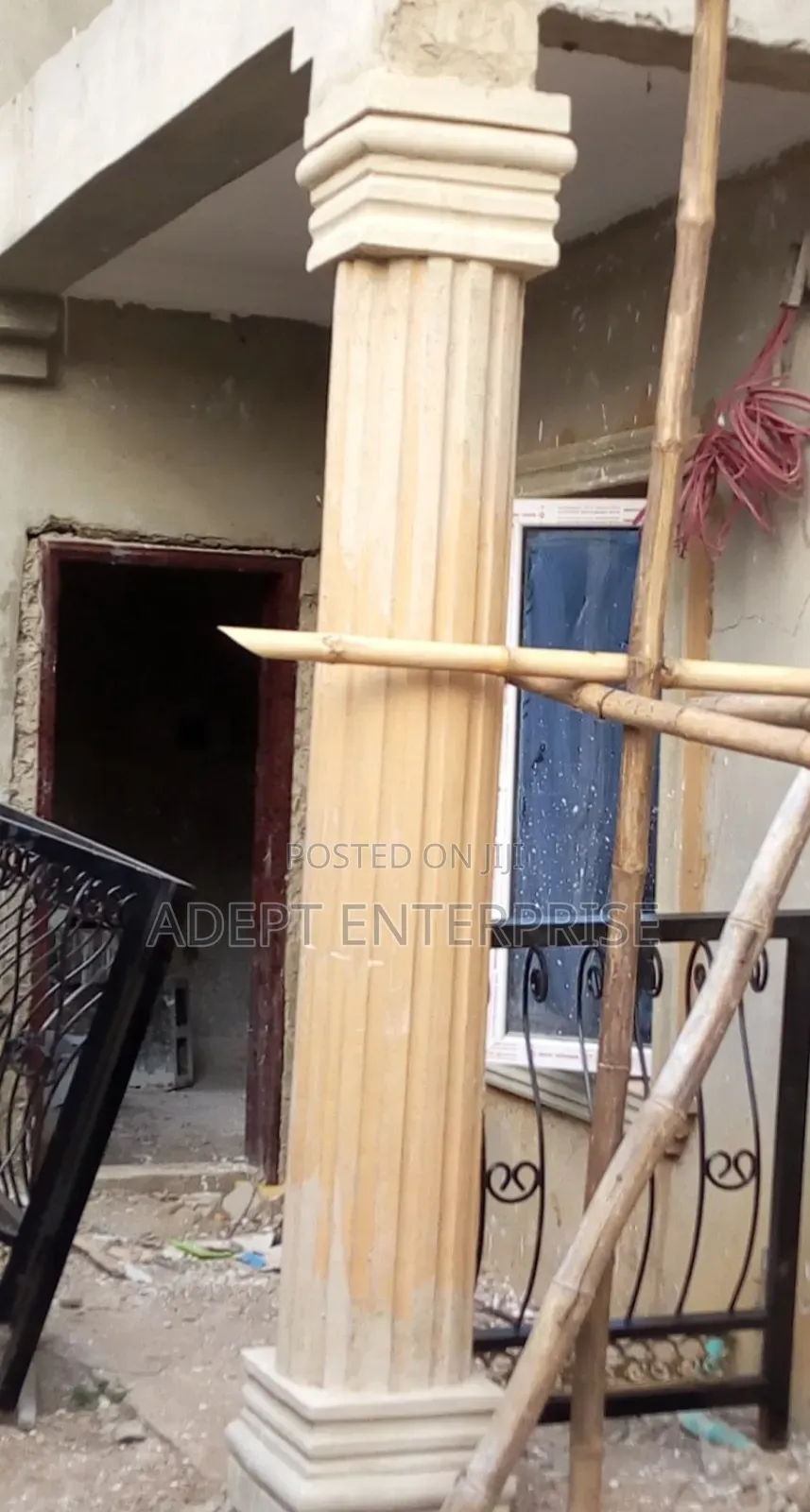Pillars, Windows Fence, Screeding Etc