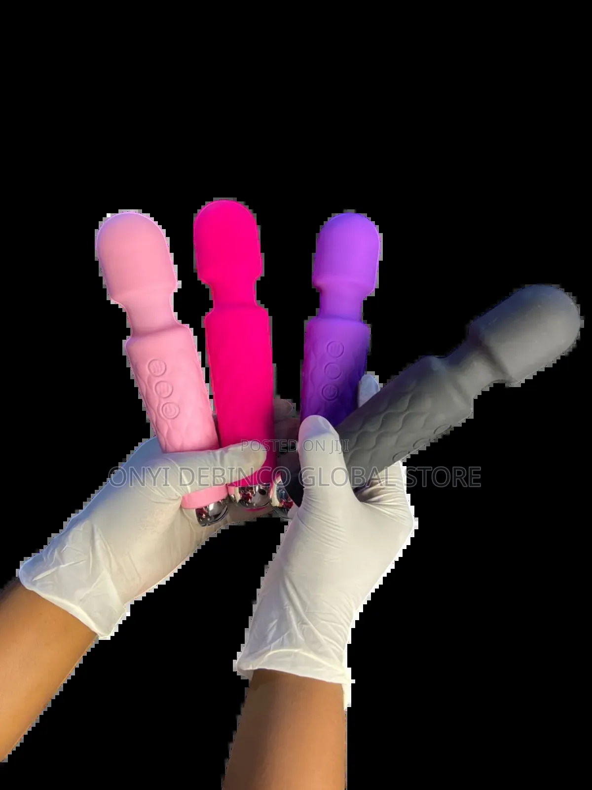 Magic Wand Vibrator for Woman Av Vibrator, USB Rechargeable