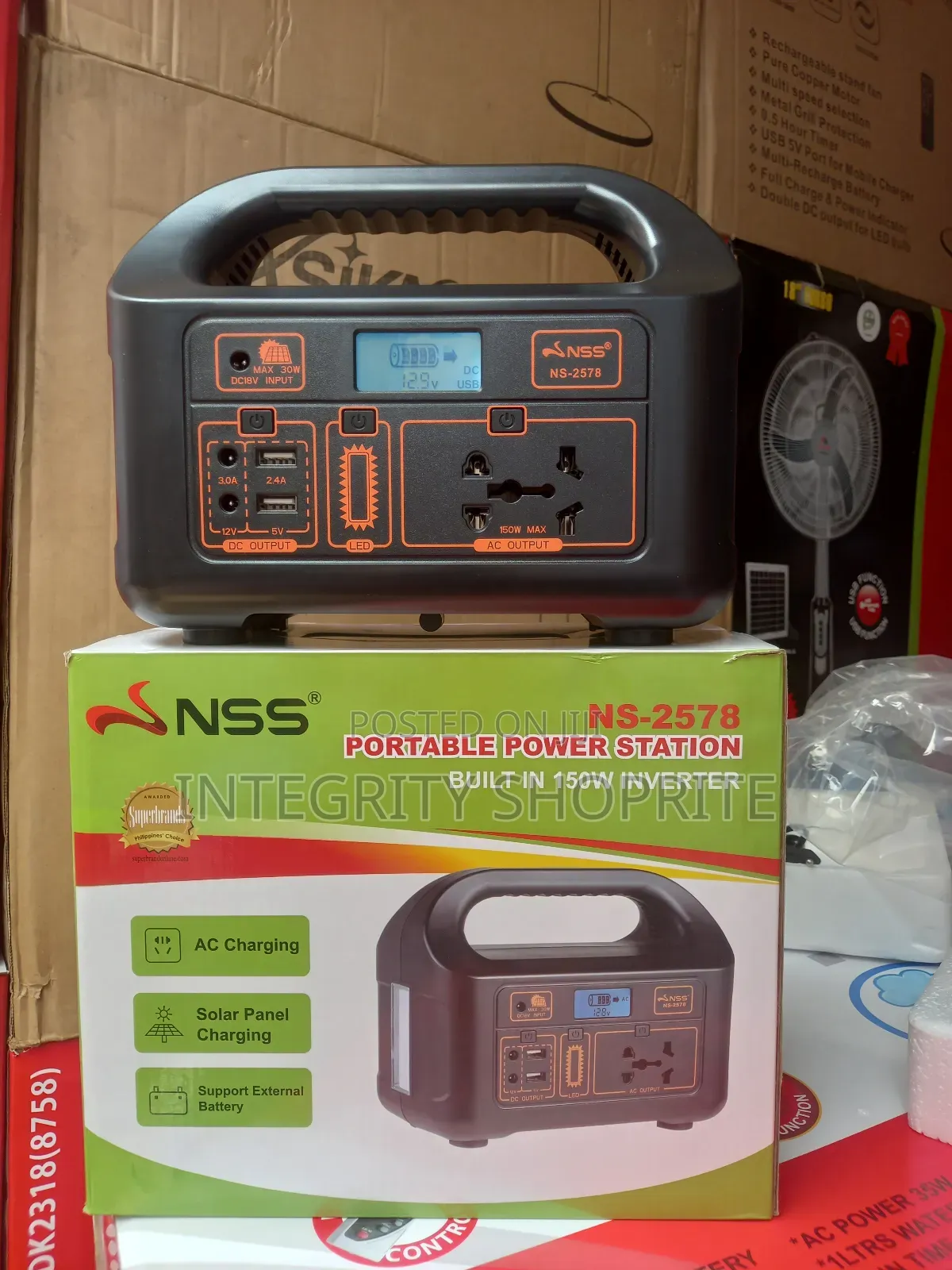 Portable Solar Generator 150watts