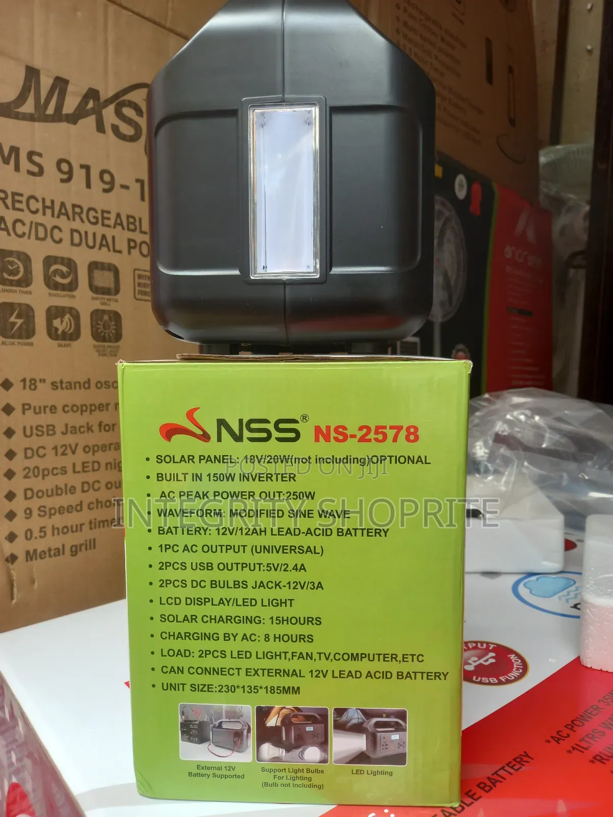 Portable Solar Generator 150watts