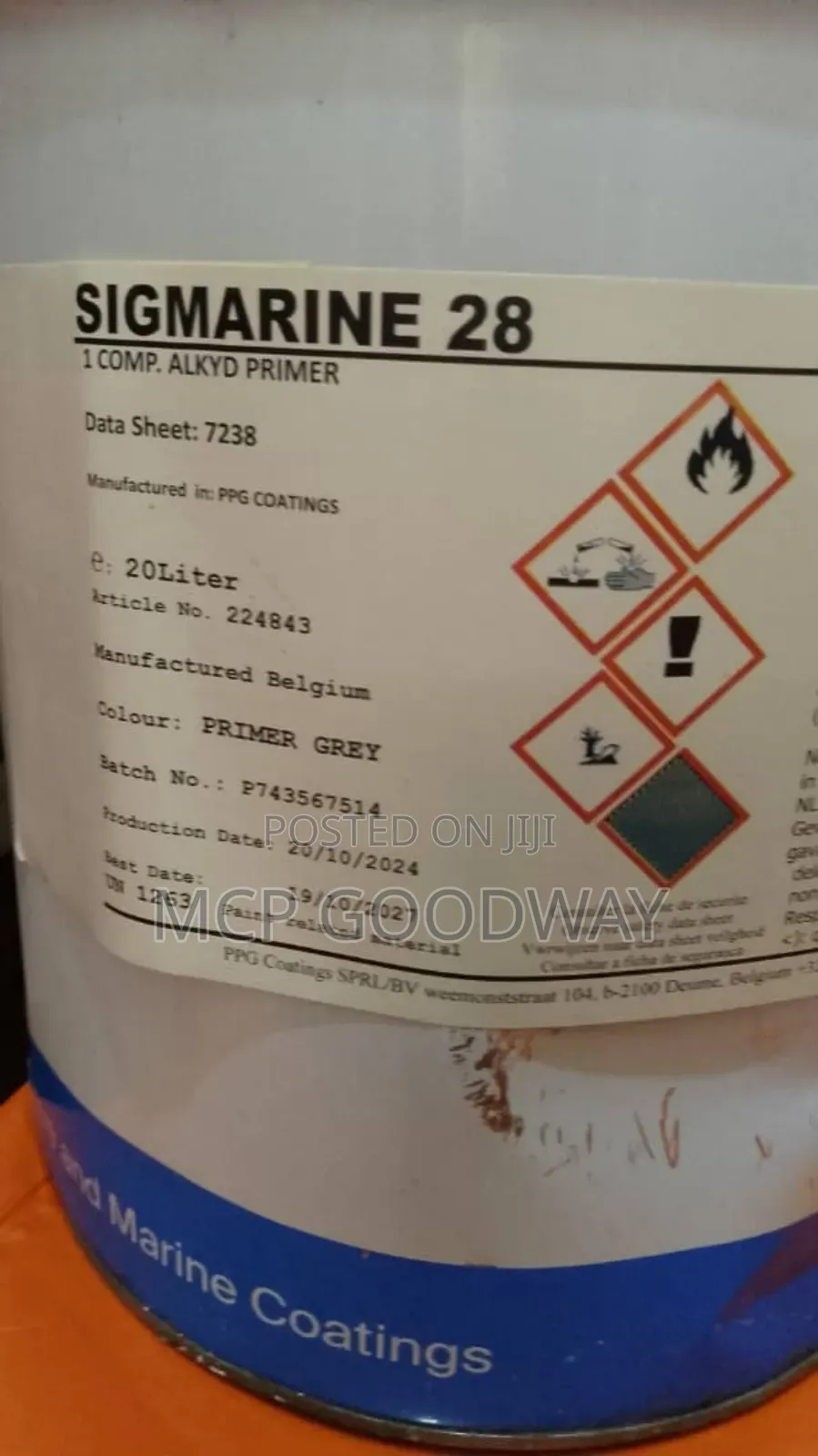 Marine Paint / PPG Sigmarine 28 Alkyd Primer