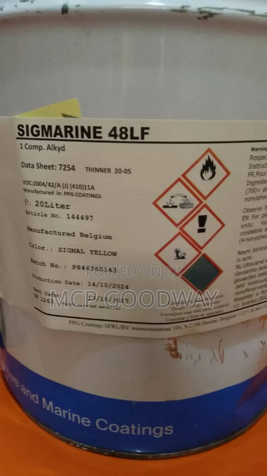 Marine Paint / Sigmarine 48lf Alkyd