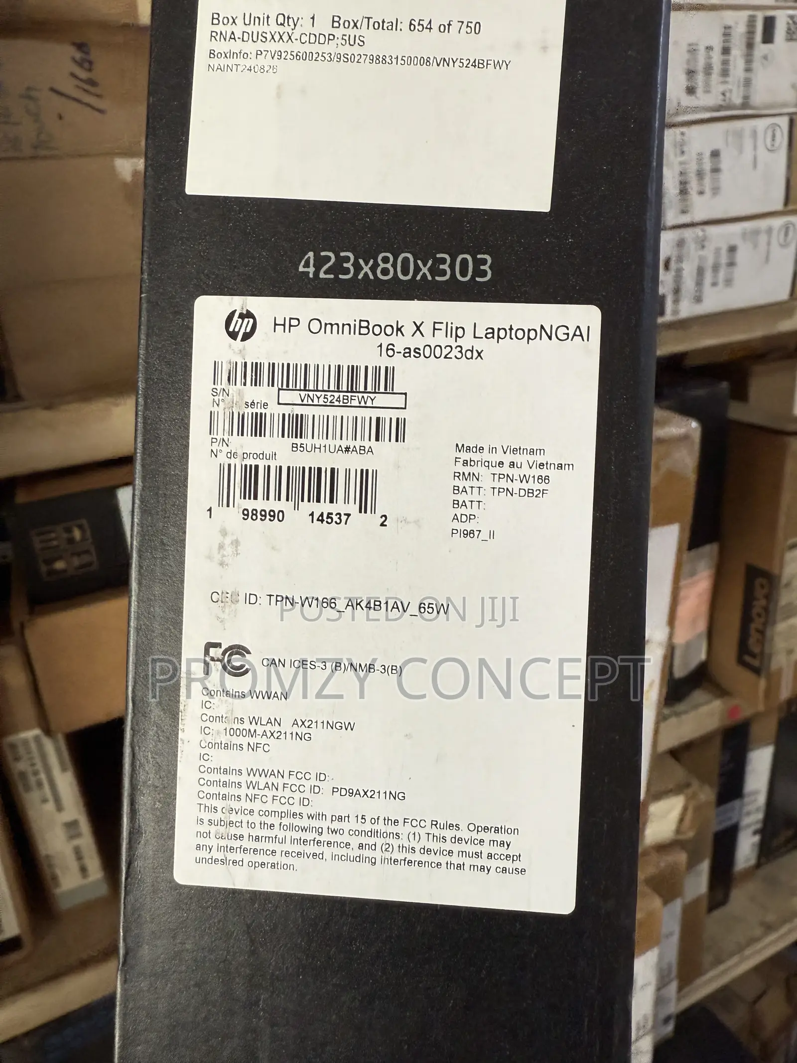 New Laptop HP OmniBook X Flip 14" 16GB Intel Core Ultra 7 SSD 1T