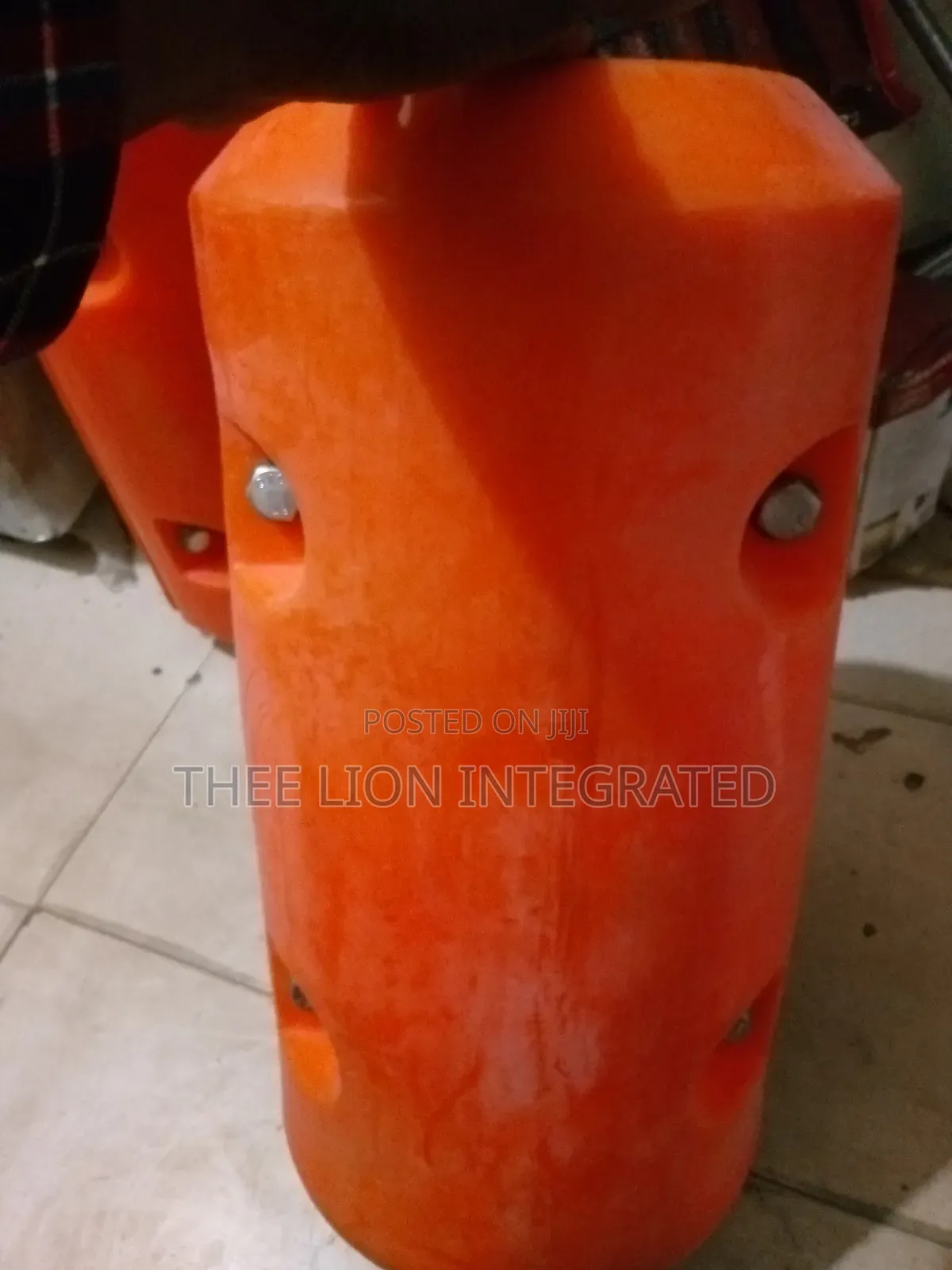 Orange Pipe Floater/a Pipe Buoy