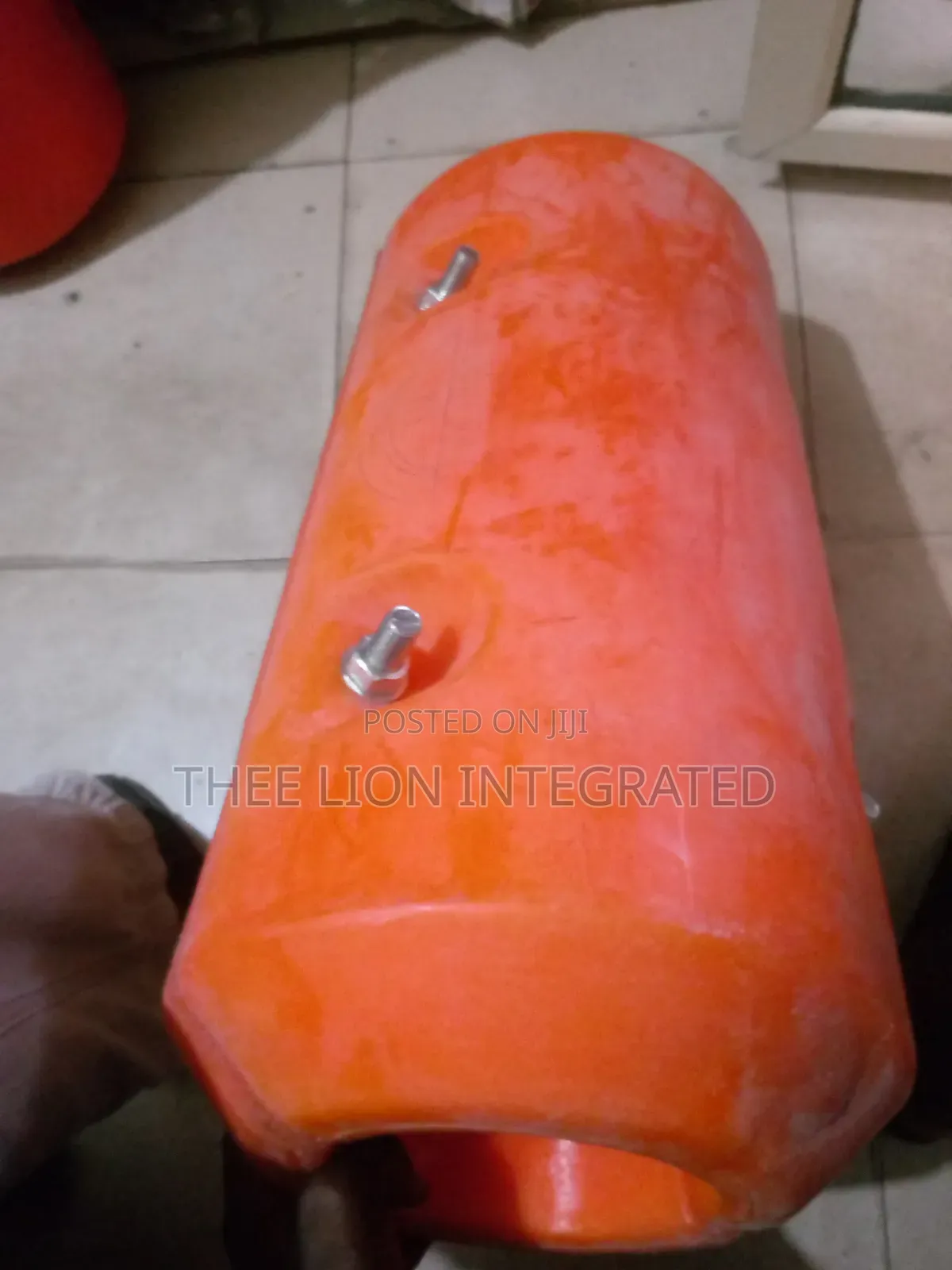 Orange Pipe Floater/a Pipe Buoy