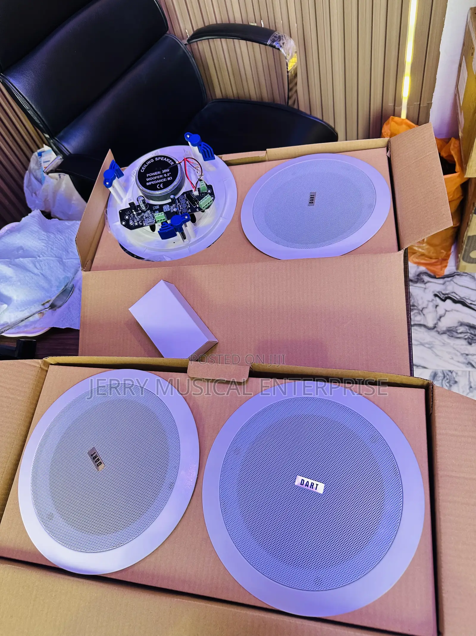 Dart 4in1 Woofer Pop Ceiling Speakers