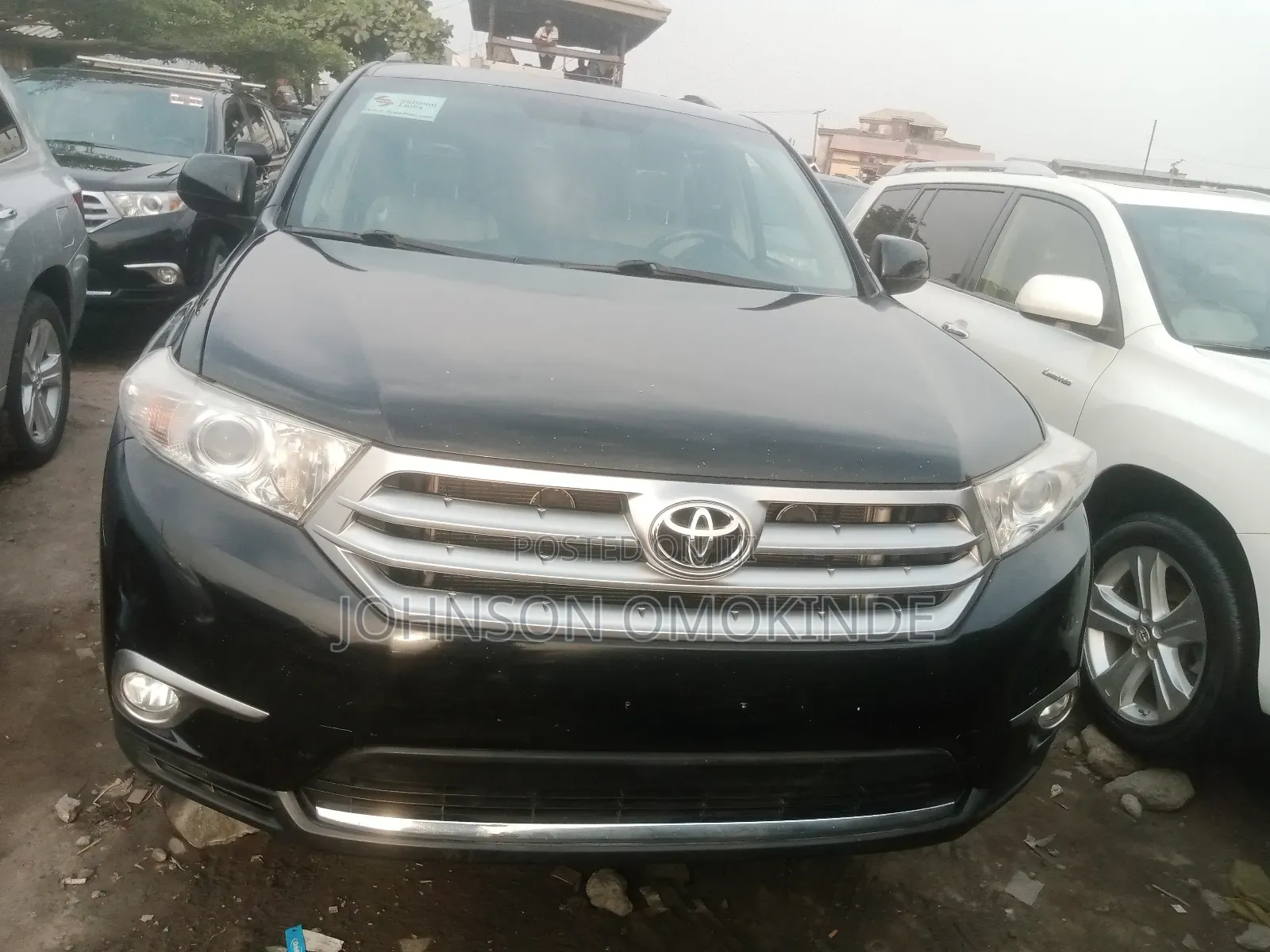 Toyota Highlander Limited 3.5l 4WD 2013 Black