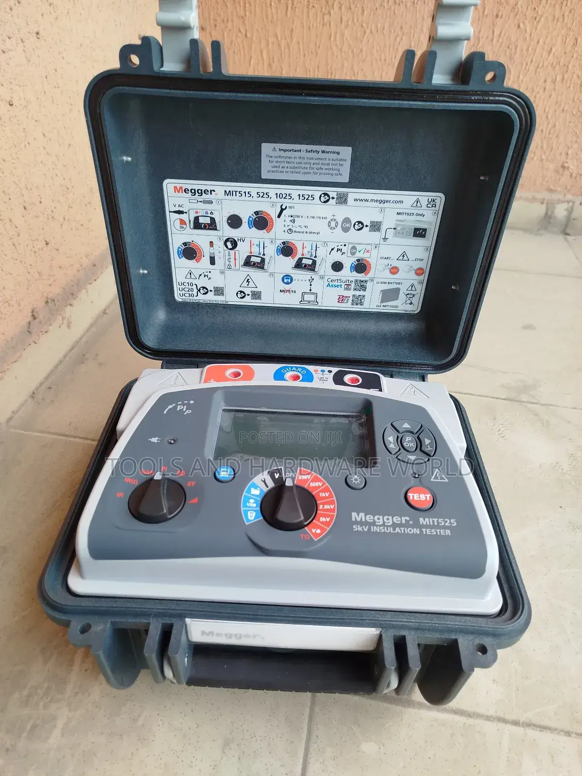 Mit525 5kv Megger Tester