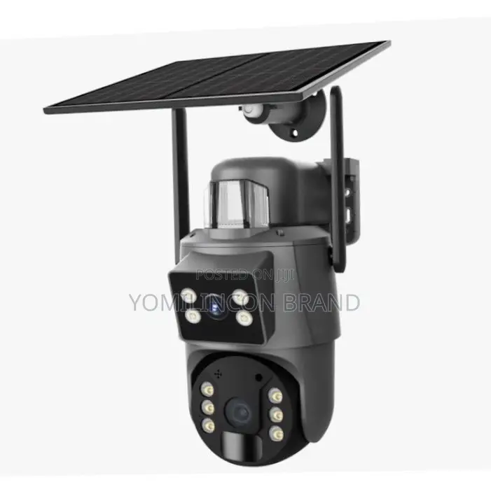 High Definition 4g 8mp Smart Hybrid Intelligence Dual Lens Solar PTZ