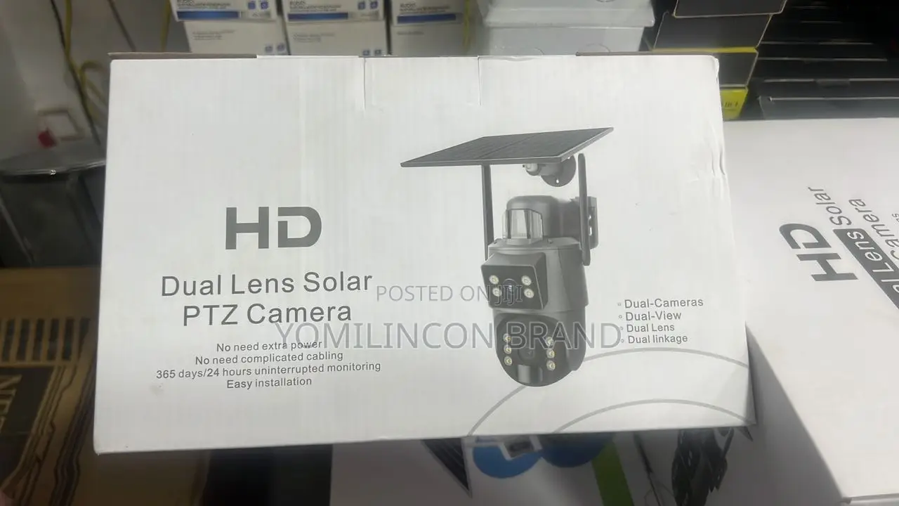 High Definition 4g 8mp Smart Hybrid Intelligence Dual Lens Solar PTZ