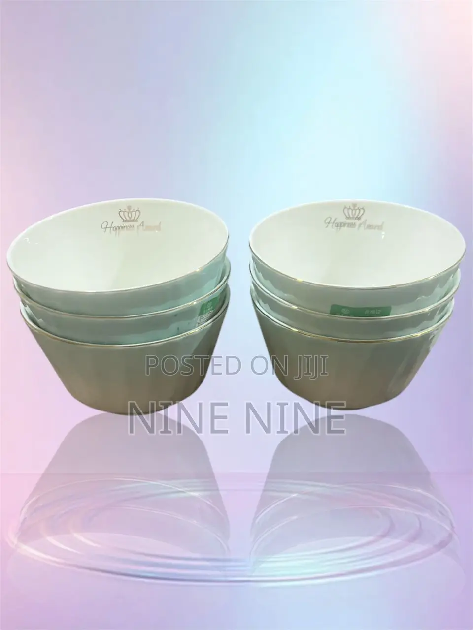 6pcs Simple Style Ceramic Bowls (L-002)