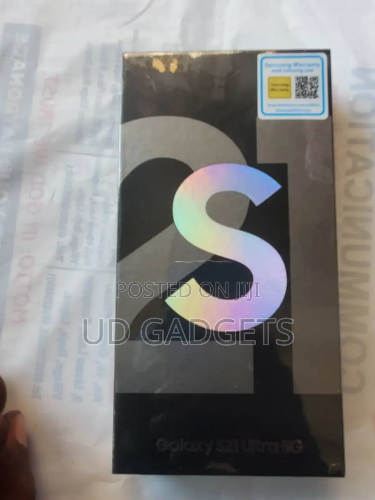 New Samsung Galaxy S21 Ultra 5G 128 GB Silver