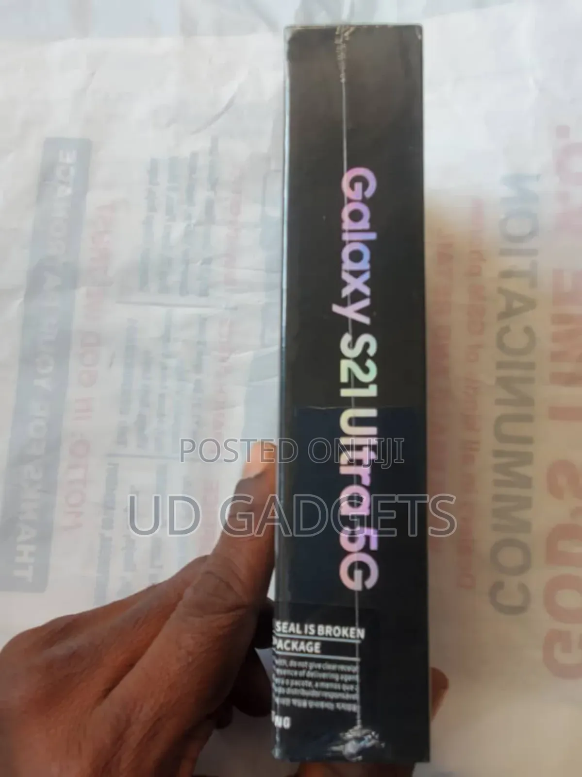 New Samsung Galaxy S21 Ultra 5G 128 GB Silver