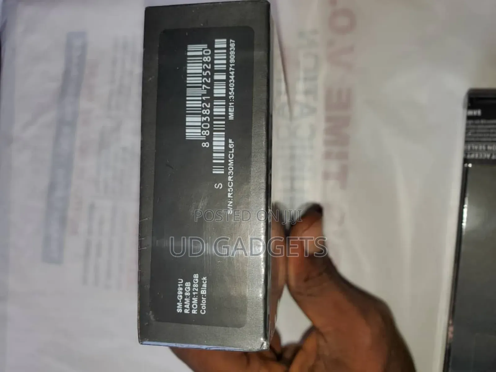 New Samsung Galaxy S21 5G 128 GB Black