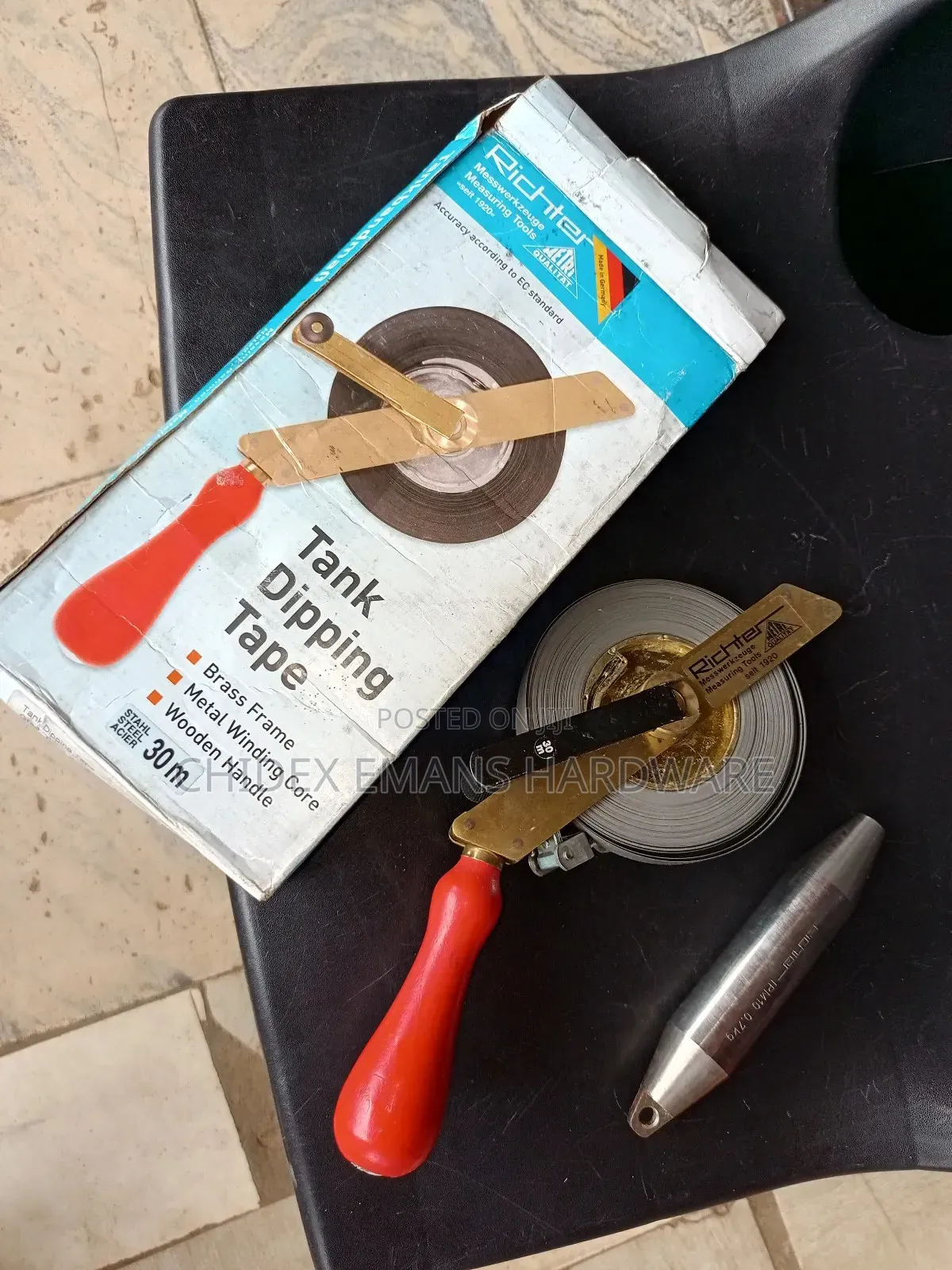 Richter Tank Dipping Tape, 30m