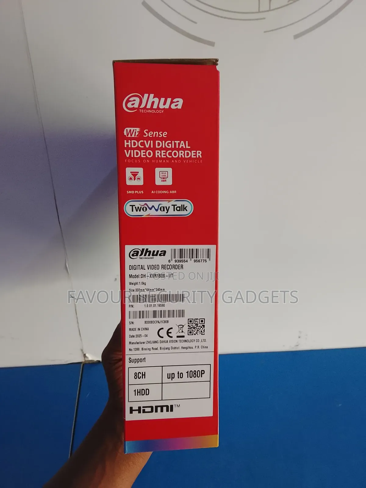 Dahua Two Way Audio DVR Machine 8 Channel