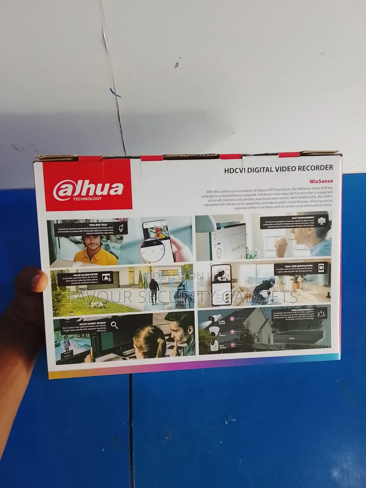 Dahua Two Way Audio DVR Machine 8 Channel