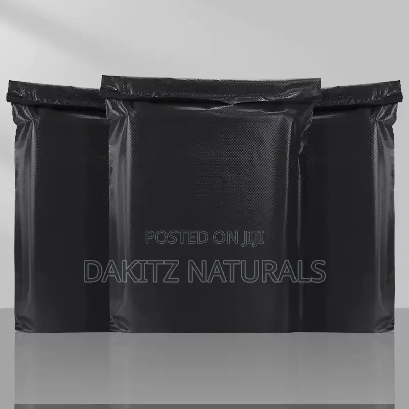 Mailer Bags Black 25x35cm Courier Mailing Bags 100pcs