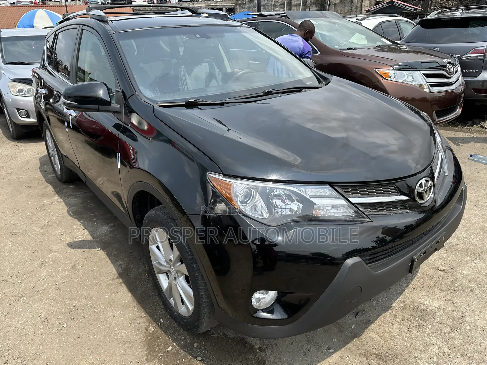 Toyota RAV4 Limited AWD (2.5L 4cyl 6A) 2013 Black