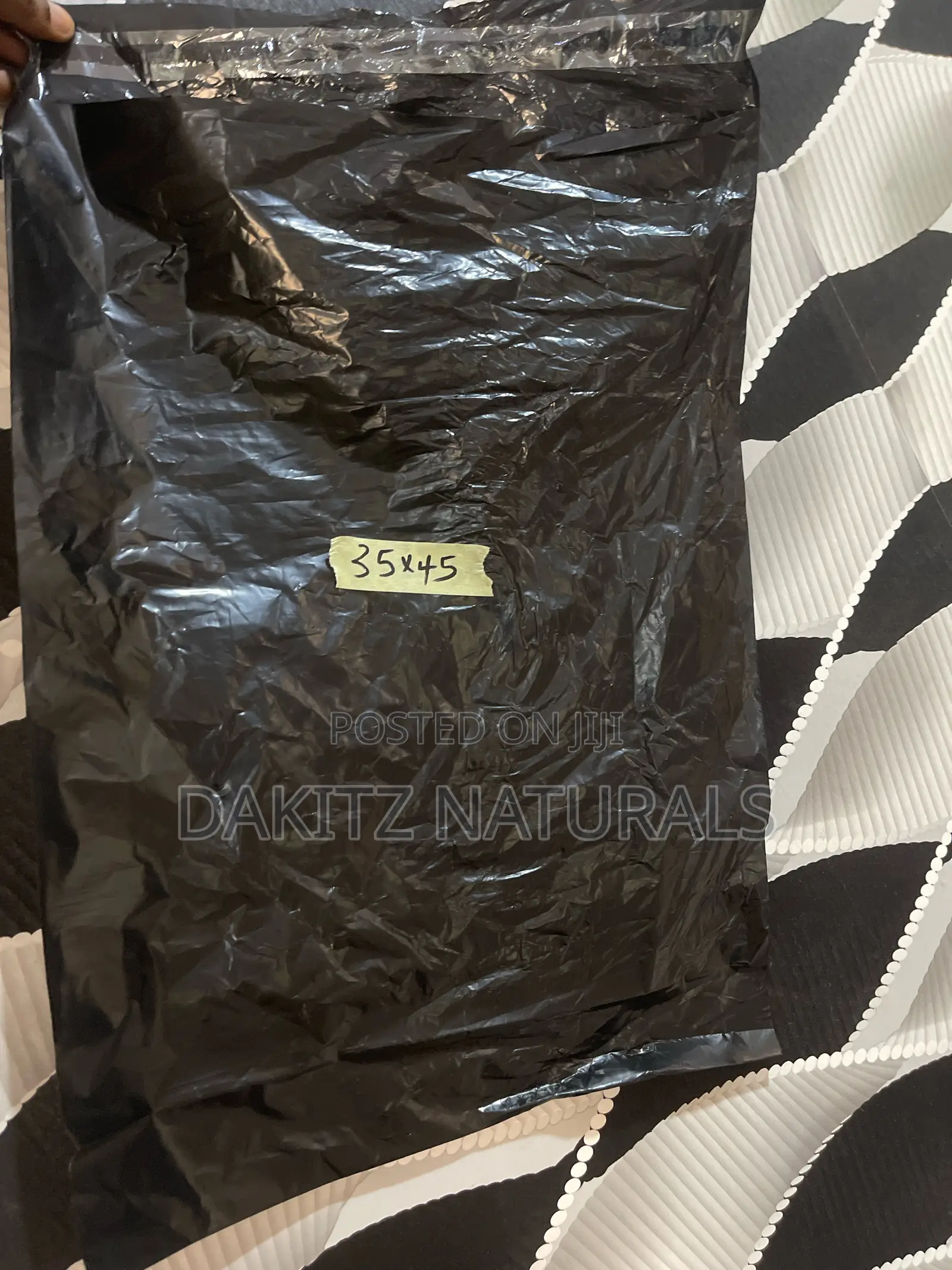 Mailing Bag 35x45cm Shipping Bags Black 100pcs