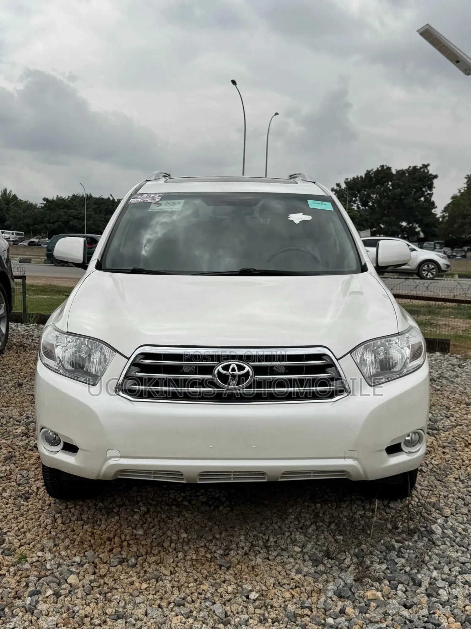 Toyota Highlander Limited 2010 White