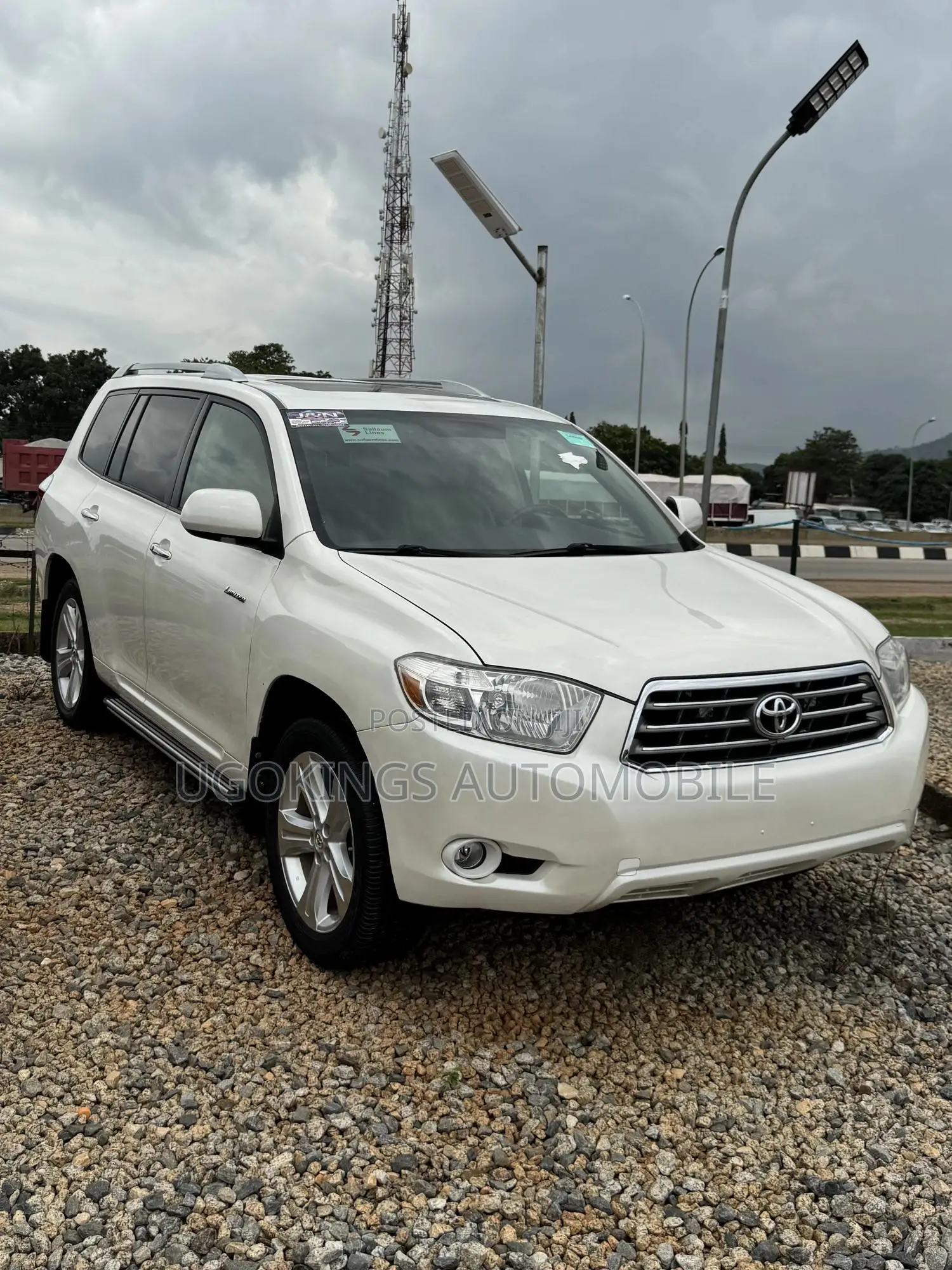 Toyota Highlander Limited 2010 White