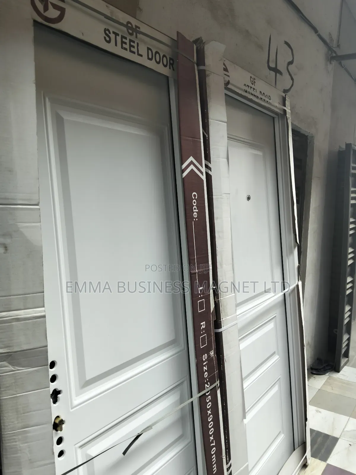 High Quality Gf Steel Doors 