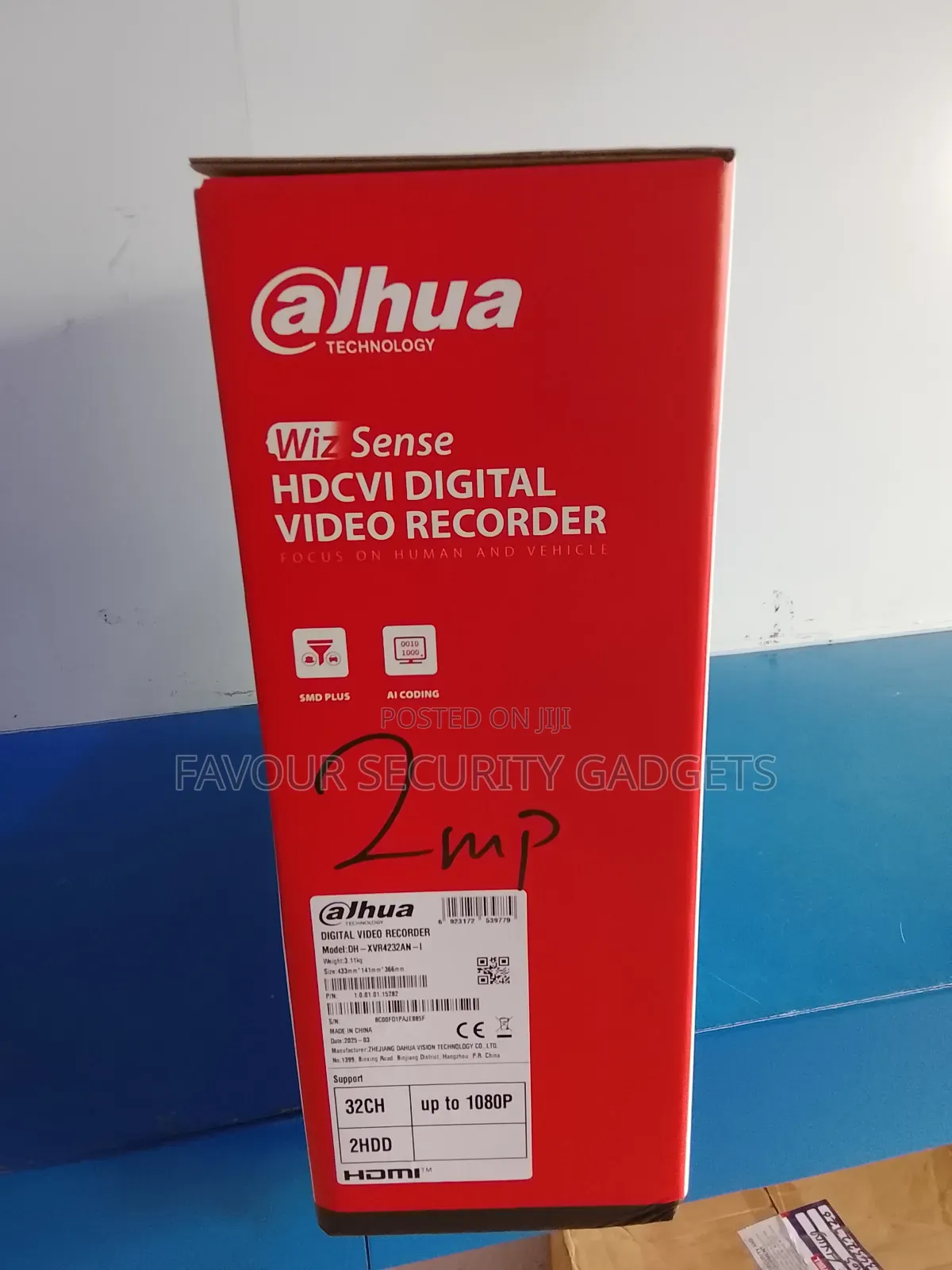 Dahua 32 Channel DVR Machine 2mp