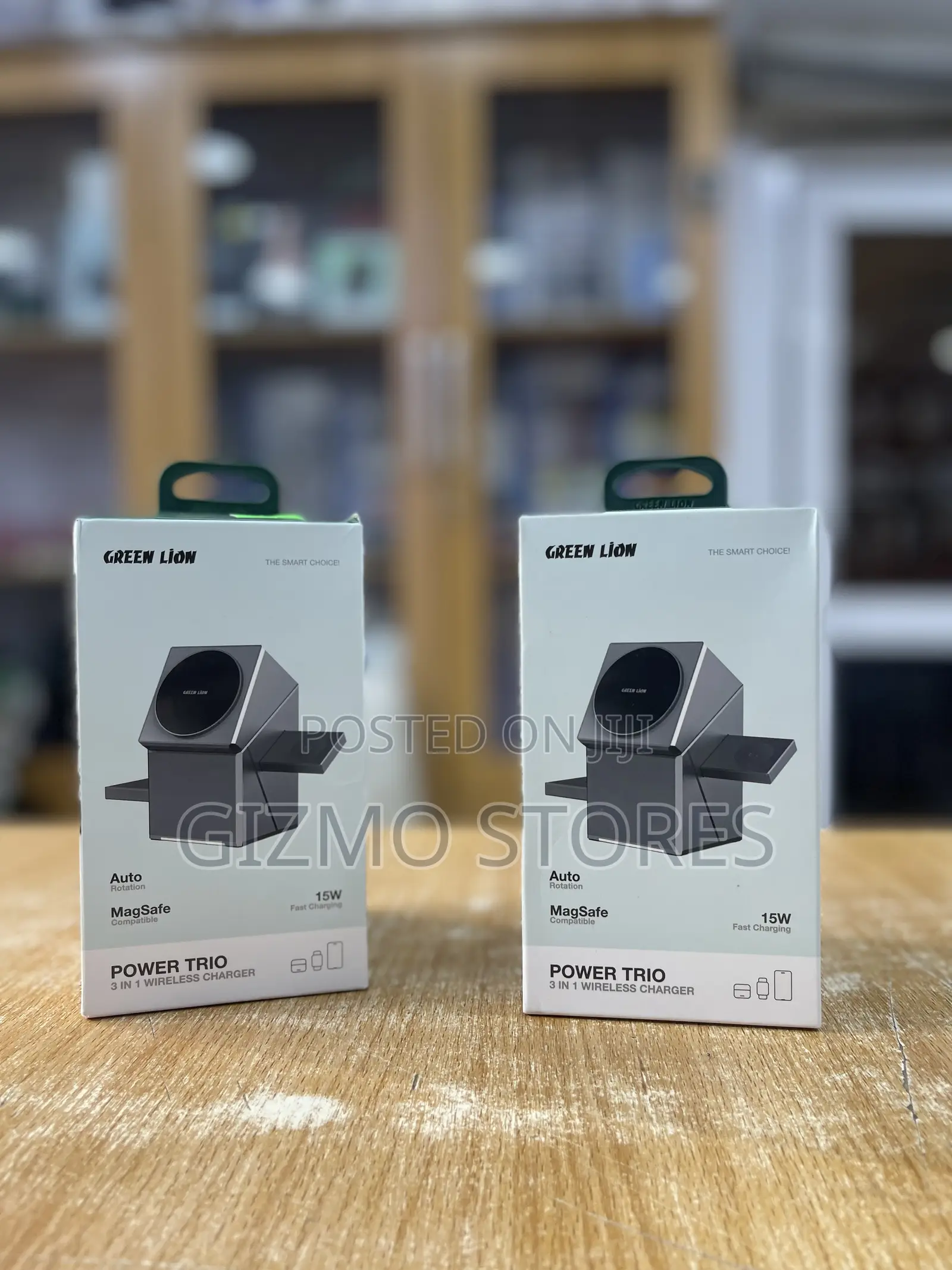 Green Lion Power Trio 3 in 1 Wireless Charger