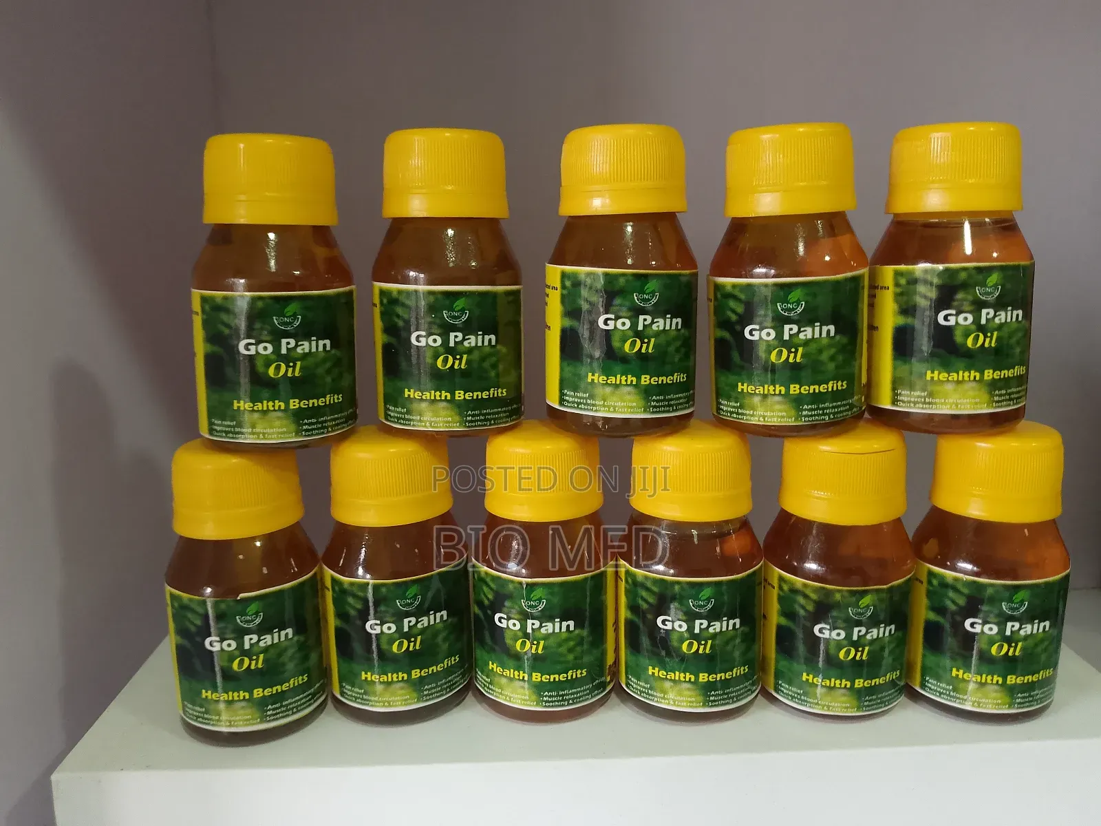 Go Pain Oil – Fast Pain Relief Muscle Relaxation