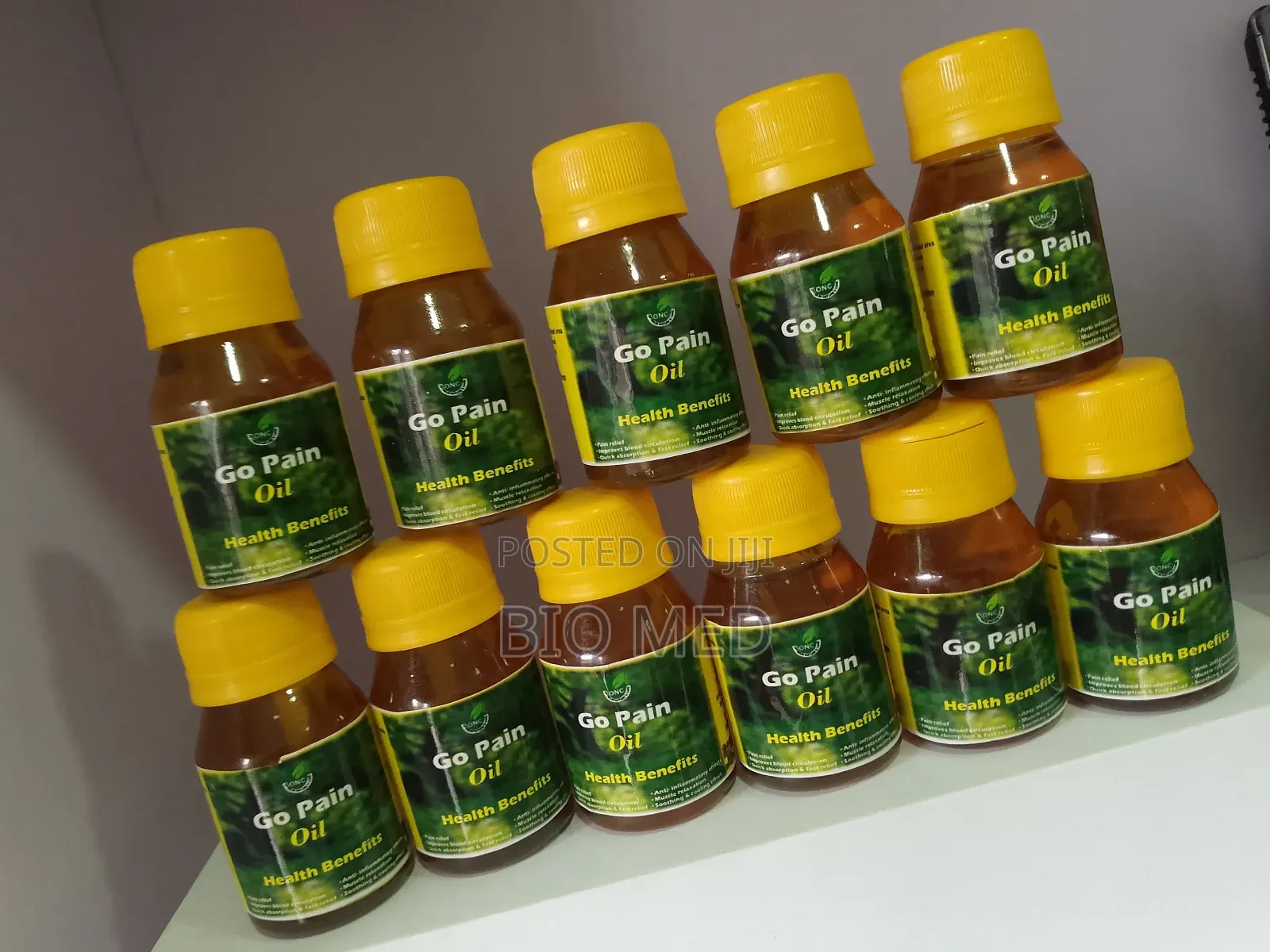 Go Pain Oil – Fast Pain Relief Muscle Relaxation