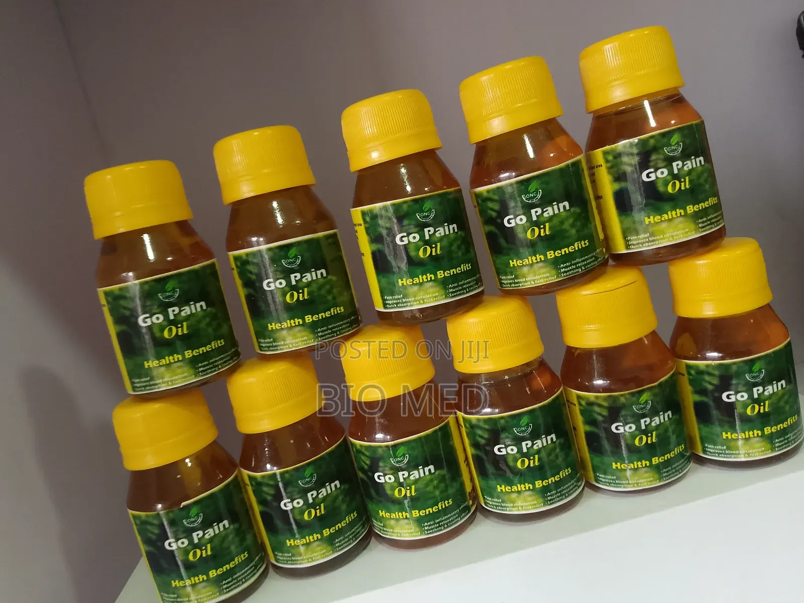 Go Pain Oil – Fast Pain Relief Muscle Relaxation